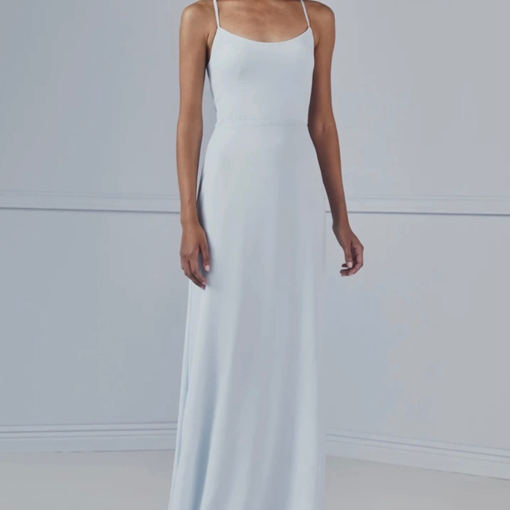 Amsale Cami Dress In Dove